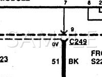 1994 Ford Escort LX 1.9 L4 GAS Wiring Diagram