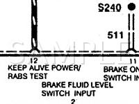 1994 Ford F-350 Pickup  7.3 V8 DIESEL Wiring Diagram