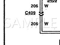 1994 Ford Bronco  5.0 V8 GAS Wiring Diagram