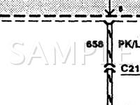 1994 Ford Mustang Cobra 5.0 V8 GAS Wiring Diagram