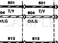 1994 Ford Mustang GT 5.0 V8 GAS Wiring Diagram