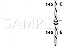 1994 Ford Mustang  3.8 V6 GAS Wiring Diagram