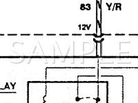1994 Ford Probe SE 2.0 L4 GAS Wiring Diagram