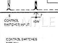 1994 Ford Probe SE 2.0 L4 GAS Wiring Diagram