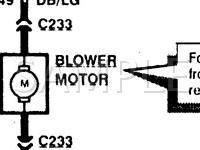 1994 Ford Taurus LX 3.0 V6 GAS Wiring Diagram