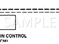 1994 Mercury Sable  3.0 V6 GAS Wiring Diagram