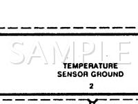 1994 Mercury Sable  3.0 V6 GAS Wiring Diagram