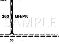 1994 Ford Taurus GL 3.8 V6 GAS Wiring Diagram