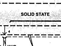 1994 Mercury Cougar XR-7 3.8 V6 GAS Wiring Diagram