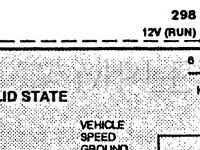 1994 Ford Thunderbird LX 3.8 V6 GAS Wiring Diagram