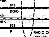 1994 Lincoln Town CAR Executive 4.6 V8 GAS Wiring Diagram