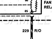 1995 Ford Crown Victoria  4.6 V8 GAS Wiring Diagram