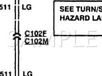 1995 Ford Crown Victoria Police Interceptor 4.6 V8 GAS Wiring Diagram