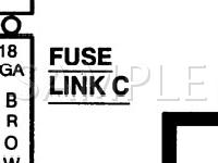 1995 Ford E-350 Econoline HD Club Wagon 4.9 L6 GAS Wiring Diagram