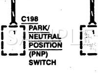 1995 Ford Contour LX 2.0 L4 GAS Wiring Diagram