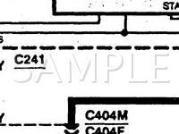 1995 Ford Probe SE 2.0 L4 GAS Wiring Diagram