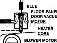 1995 Mercury Cougar XR-7 3.8 V6 GAS Wiring Diagram