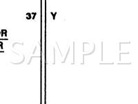 1995 Ford Windstar  3.8 V6 GAS Wiring Diagram