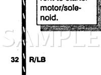 1996 Ford Aerostar  4.0 V6 GAS Wiring Diagram