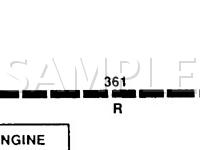 1996 Lincoln Continental Anniversary 4.6 V8 GAS Wiring Diagram