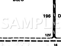1996 Ford E-150 Econoline Club Wagon 4.9 L6 GAS Wiring Diagram