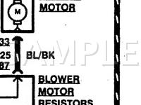1996 Ford Escort LX 1.9 L4 GAS Wiring Diagram