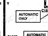 1996 Mercury Tracer LTS 1.8 L4 GAS Wiring Diagram