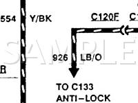 1996 Lincoln Town CAR Cartier 4.6 V8 GAS Wiring Diagram