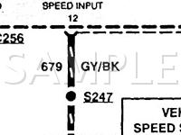 1996 Lincoln Town CAR Anniversary 4.6 V8 GAS Wiring Diagram