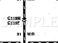 1997 Ford Crown Victoria LX 4.6 V8 CNG Wiring Diagram