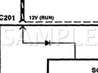 1997 Ford Crown Victoria  4.6 V8 GAS Wiring Diagram