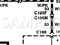 1997 Mercury Grand Marquis  4.6 V8 GAS Wiring Diagram
