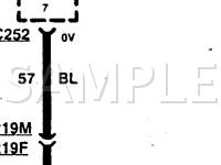 1997 Ford Escort Sport 2.0 L4 GAS Wiring Diagram