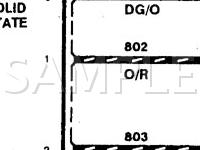 1997 Ford Explorer  4.0 V6 GAS Wiring Diagram