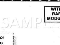 1997 Ford Explorer  4.0 V6 GAS Wiring Diagram