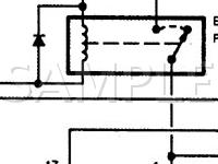 1997 Ford Mustang  3.8 V6 GAS Wiring Diagram