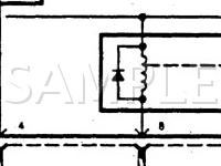 1997 Ford Probe GT 2.5 V6 GAS Wiring Diagram