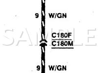 1997 Ford Probe  2.0 L4 GAS Wiring Diagram