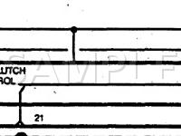 1997 Mercury Sable  3.0 V6 GAS Wiring Diagram