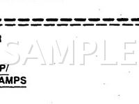 1997 Ford Windstar  3.0 V6 GAS Wiring Diagram