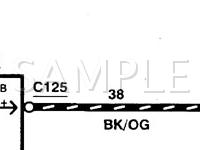 1999 Ford Crown Victoria  4.6 V8 CNG Wiring Diagram