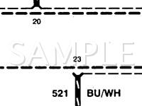 1999 Ford Escort  2.0 L4 GAS Wiring Diagram