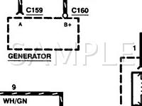 1999 Ford ZX2  2.0 L4 GAS Wiring Diagram