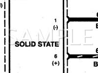 1999 Ford Escort  2.0 L4 GAS Wiring Diagram