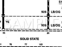 1999 Mercury Mountaineer  5.0 V8 GAS Wiring Diagram