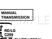 1999 Mercury Mountaineer  4.0 V6 GAS Wiring Diagram