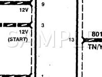 1999 Ford F-250 Pickup  5.4 V8 BI-FUEL Wiring Diagram