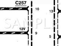 1999 Ford F-550 Super Duty Pickup  6.8 V10 GAS Wiring Diagram