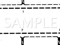 1999 Ford Mustang  3.8 V6 GAS Wiring Diagram