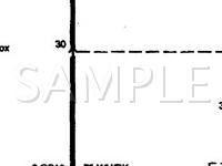 1999 Ford Contour  2.0 L4 GAS Wiring Diagram